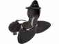 Preview: The material combination black nubuck and black varnish gives this dance shoes a noble appearance.